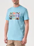 Weekend Offender T-shirt Hanover Uomo HANOVER Saltwater - Celeste