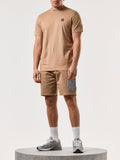 Weekend Offender T-shirt Manuel Uomo MANUEL Cognac - Marrone