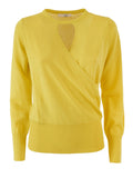 Yes Zee Maglia Donna M403LG00 Lime - Giallo