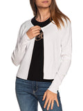 Yes Zee Cardigan Donna M416LG00 - Bianco