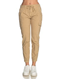 Yes Zee Pantalone Cargo Donna P321WV00 - Beige