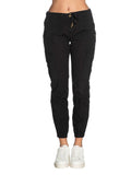 Yes Zee Pantalone Cargo Donna P321WV00 - Nero