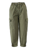 Yes Zee Pantalone Cargo Donna P338FS00 - Verde