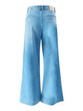 Yes Zee Jeans a Palazzo Donna P345X918 Used - Denim