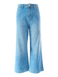 Yes Zee Jeans a Palazzo Donna P345X918 Used - Denim