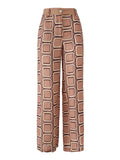 Yes Zee Pantalone Palazzo Donna P369J500 - Beige