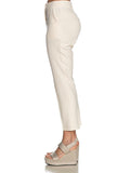 Yes Zee Pantalone Chino Donna P384CC00 Ecru - Avorio