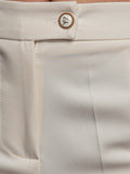 Yes Zee Pantalone Chino Donna P384CC00 Ecru - Avorio