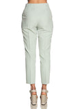 Yes Zee Pantalone Chino Donna P384CC00 - Verde