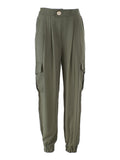 Yes Zee Pantalone Cargo Donna P394Y600 - Verde