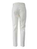 Yes Zee Pantalone Chino Donna P396KW00 - Bianco