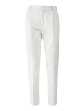 Yes Zee Pantalone Chino Donna P396KW00 - Bianco