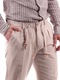 Yes Zee Pantalone Chino Uomo P683PP00 - Beige