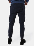 Yes Zee Pantalone Cargo Uomo P697WV00 - Blu