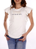 Yes Zee T-shirt Donna T209S702 Gesso - Avorio