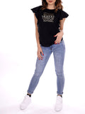 Yes Zee T-shirt Donna T209S702 - Nero