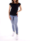 Yes Zee T-shirt Donna T212S100 - Nero