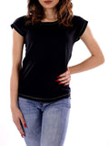 Yes Zee T-shirt Donna T212S100 - Nero