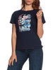 yes zee t shirt donna t222t901 blu 2033318