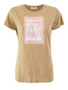 yes zee t shirt donna t222t902 cammello beige 3222580