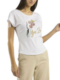 Yes Zee T-shirt Donna T237TG00 - Bianco