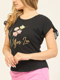 Yes Zee T-shirt Donna T237TG00 - Nero