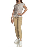 Yes Zee T-shirt Donna T243Y303 - Beige