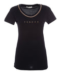 Yes Zee T-shirt Donna T249LU07 - Nero