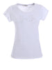 yes zee t shirt donna t257tl02 bianco 5597601