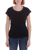 Yes Zee T-shirt Donna T257TL02 - Nero