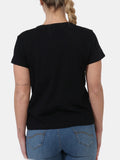 Yes Zee T-shirt Donna T264TL00 - Nero