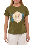 Yes Zee T-shirt Donna T264TL00 - Verde