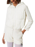 Actitude Gilet Donna 242AP2091 White - Bianco