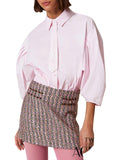 Actitude Camicia Casual Camicia Donna 242AP2131 Pink Tulle - Rosa