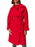 Actitude Trench Donna 242AP2282 Fiery Red - Rosso