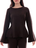 Anis Maglia Donna 245W1320 Moro - Marrone