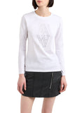 Armani Exchange T-shirt Donna 6DYT05YJDTZ Optic White - Bianco