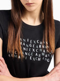 Armani Exchange T-shirt Donna 6DYT28YJG3Z Black - Nero