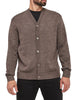 armani exchange cardigan uomo 6dze1gzm1lz brown mel marrone 9746332