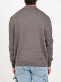 Armani Exchange Pullover Uomo 6DZM1FZM1LZ Brown Mel - Marrone