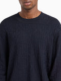 Armani Exchange Pullover Uomo 6DZM1RZM4DZ Navy - Blu