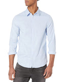 Armani Exchange Camicia Classica Uomo 8NZCGBZ8ANZ - Celeste