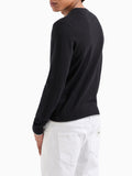 Armani Exchange Pullover Uomo 8NZM6AZM1HZ Black - Nero