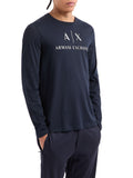 Armani Exchange T-shirt Uomo 8NZTCHZ8H4Z Navy - Blu