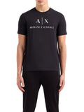 Armani Exchange T-shirt Uomo 8NZTCJZ8H4Z Black - Nero