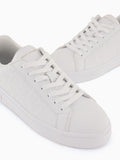 Armani Exchange Sneakers Donna XDX165XV891 Op.white+pale Gold - Bianco