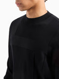 Armani Exchange Pullover Uomo XM000103AF10454 Black - Nero