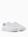 Armani Exchange Sneakers Uomo XUX123XV761 Op.white+black - Bianco