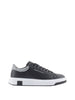 armani exchange sneakers uomo xux123xv761 black op white nero 4355636