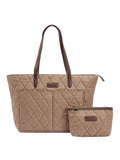 Barbour Borsa Shopper Quilted Tote Donna LBA0395 Sand Dune - Beige